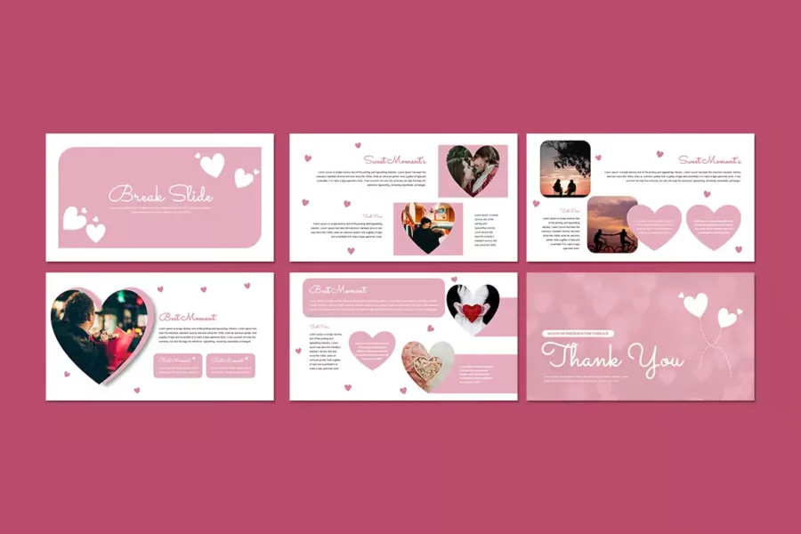 Valentine Days - PowerPoint Template - Image 2