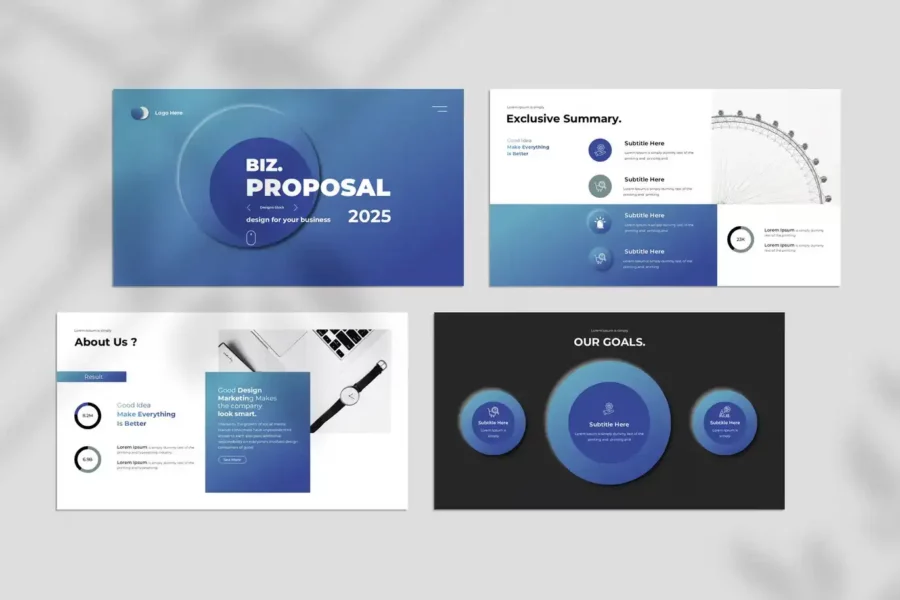 Business Proposal Presentation Template - Image 2