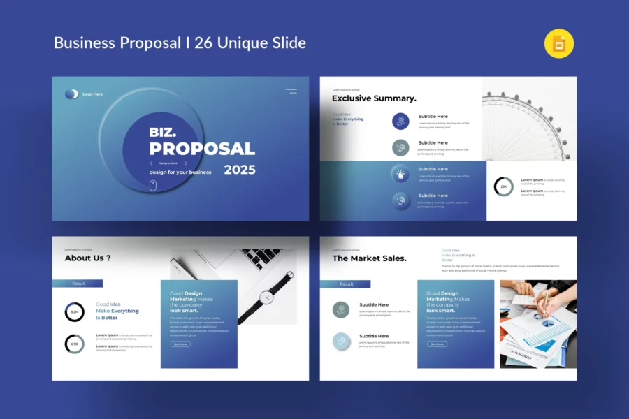 Business Proposal Presentation Template