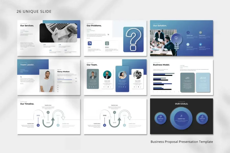 Business Proposal Presentation Template - Image 3