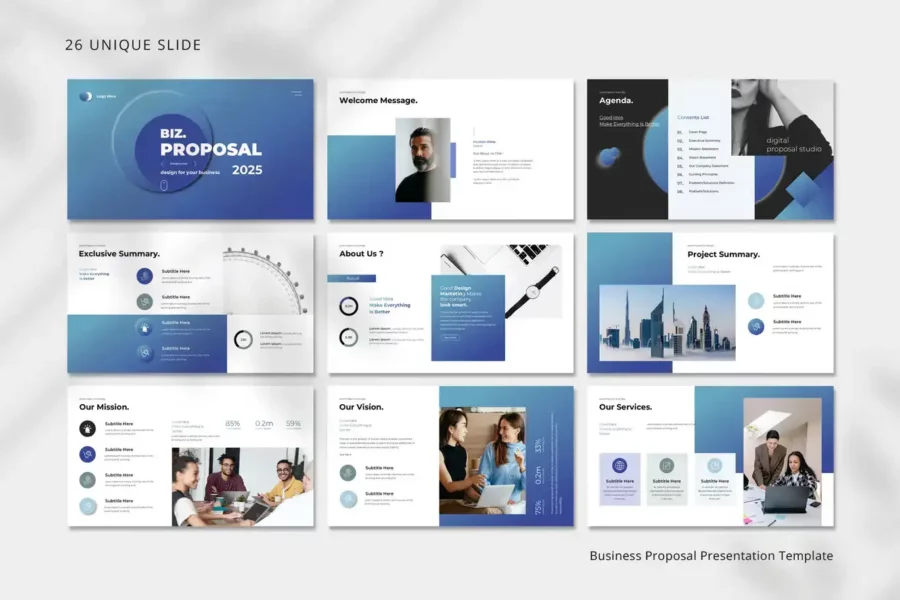 Business Proposal Presentation Template - Image 5