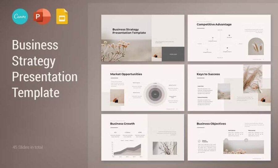 Business Strategy - Powerpoint Presentation Template