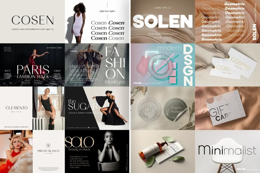 The Modern Font Bundle Vol.3 - Image 5