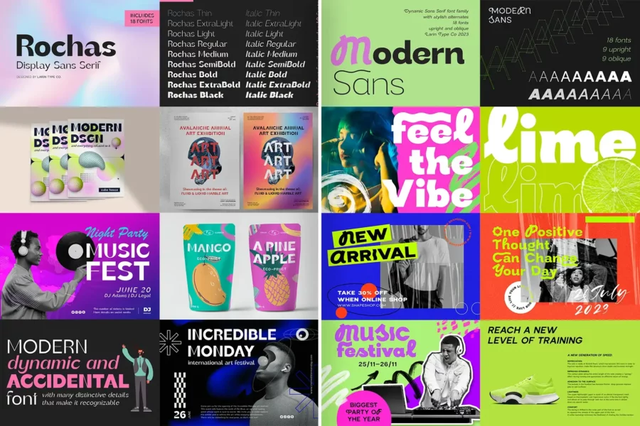 The Modern Font Bundle Vol.3 - Image 7