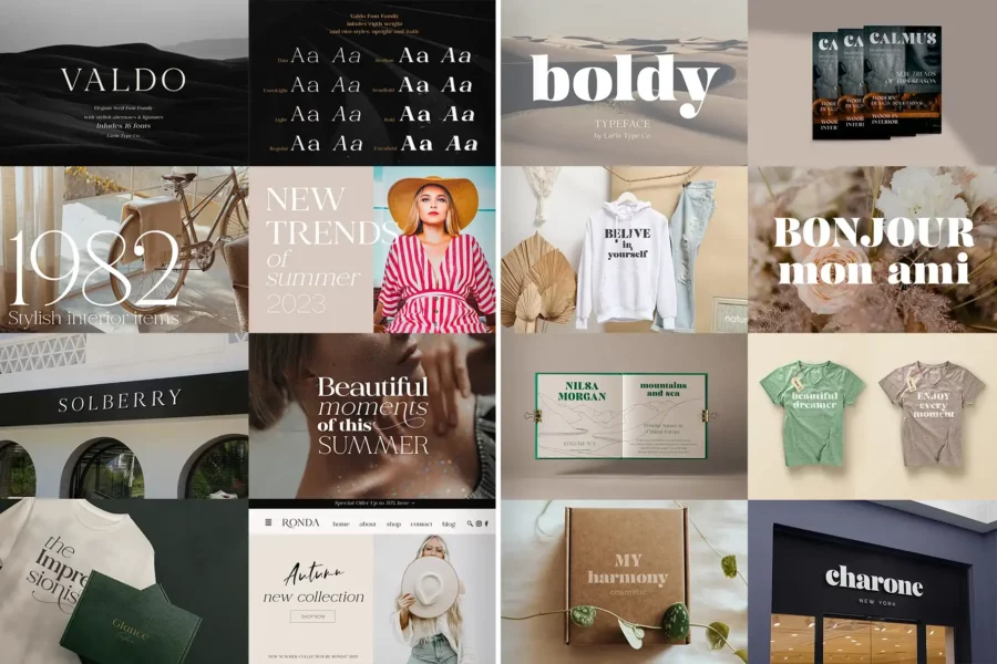 The Modern Font Bundle Vol.3 - Image 9