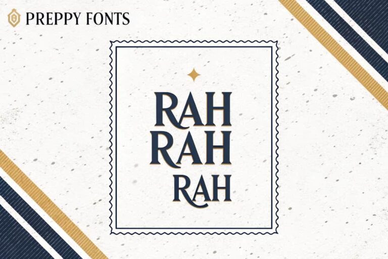 Preppy Fonts