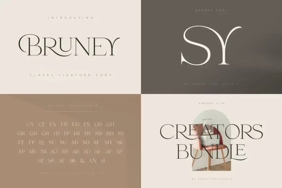 Unique and Classy Modern Font Bundle - Image 10