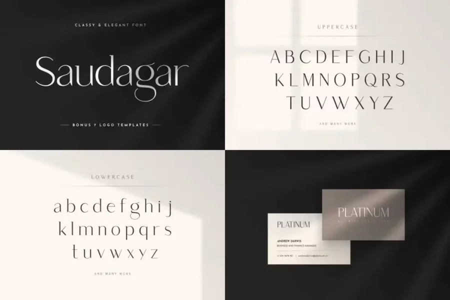 Unique and Classy Modern Font Bundle - Image 4