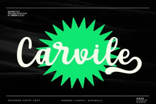 Carvile Font