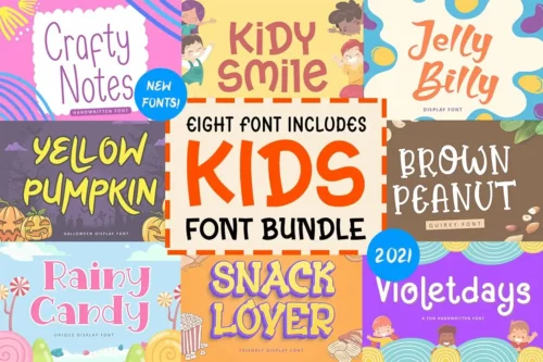 Kids Font Bundle