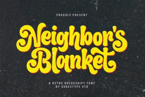 Neighbor's Blanket Font