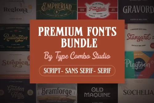 Premium Fonts Bundle