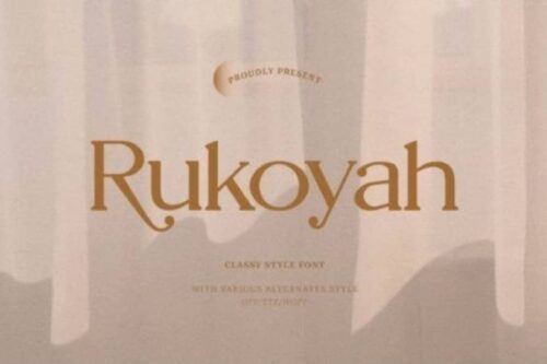 Rukoyah Font