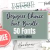 Designer Choice - Font Bundle