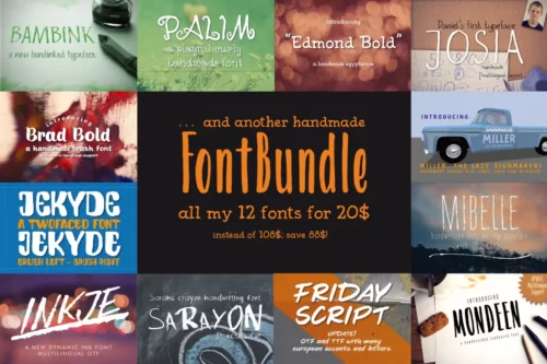 All Fonts AtelierVonau- Font Bundles