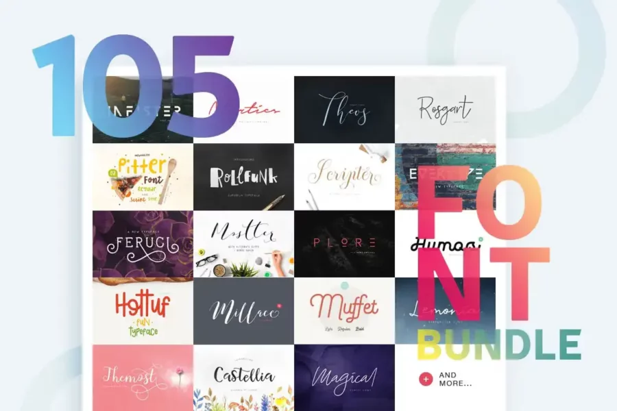 Huge Font Bundle