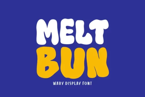 Melt Bun Font