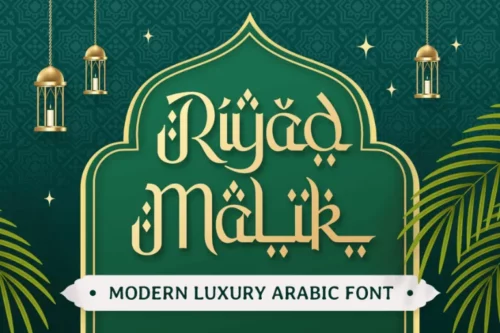 Riyad - Modern Luxury Arabic Font