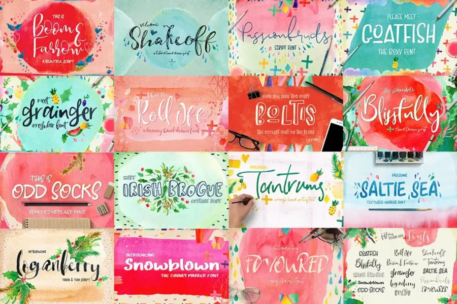 Watercolor Bundle